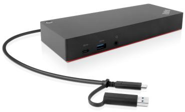 Lenovo ThinkPad Hybrid Dockingstation USB-C & USB-A 2× 4K Display Gigabit LAN, 135 W Ladefunktion